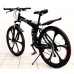 Bicycle Mercedes Benz Black on cast wheels with 6 spoke wheels